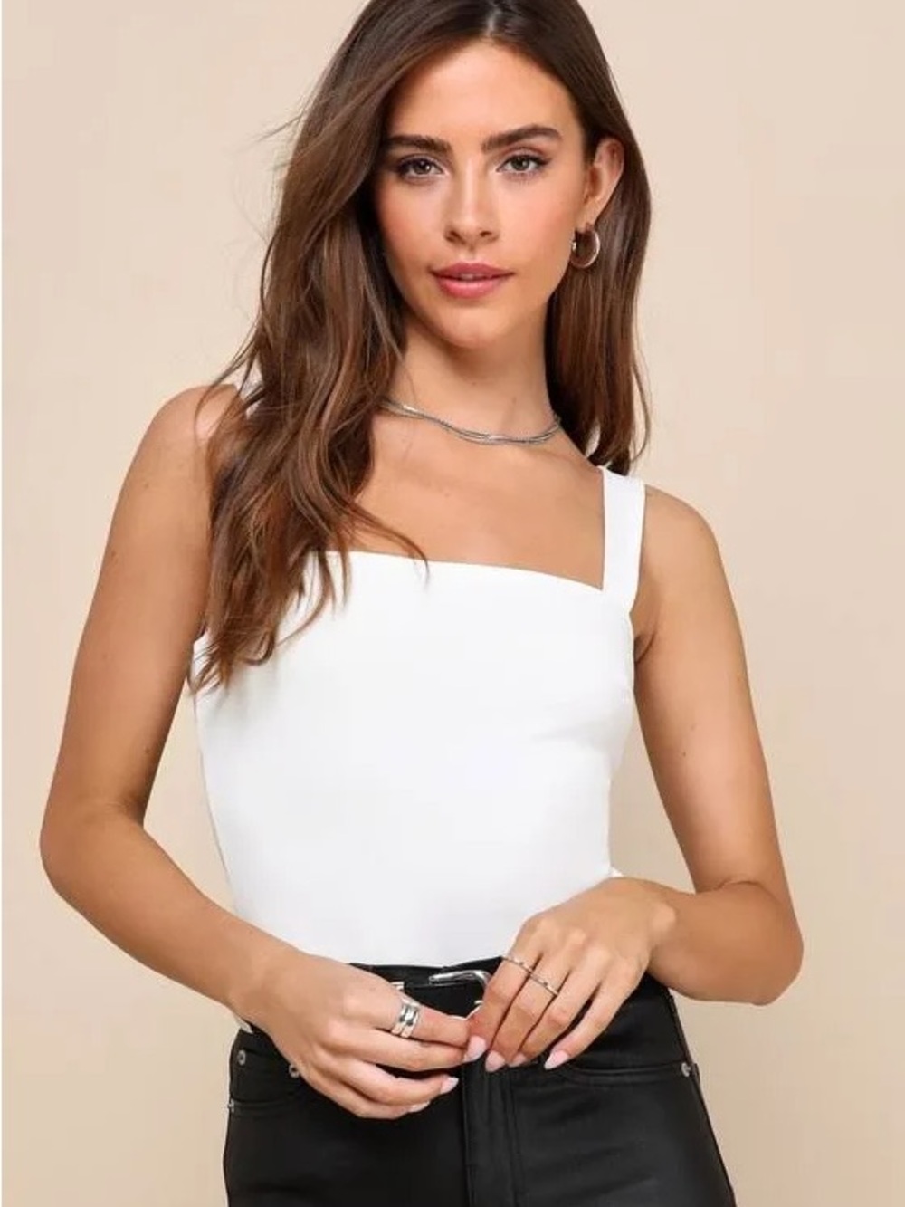 Lulu’s Basic Sleeveless Bodysuit